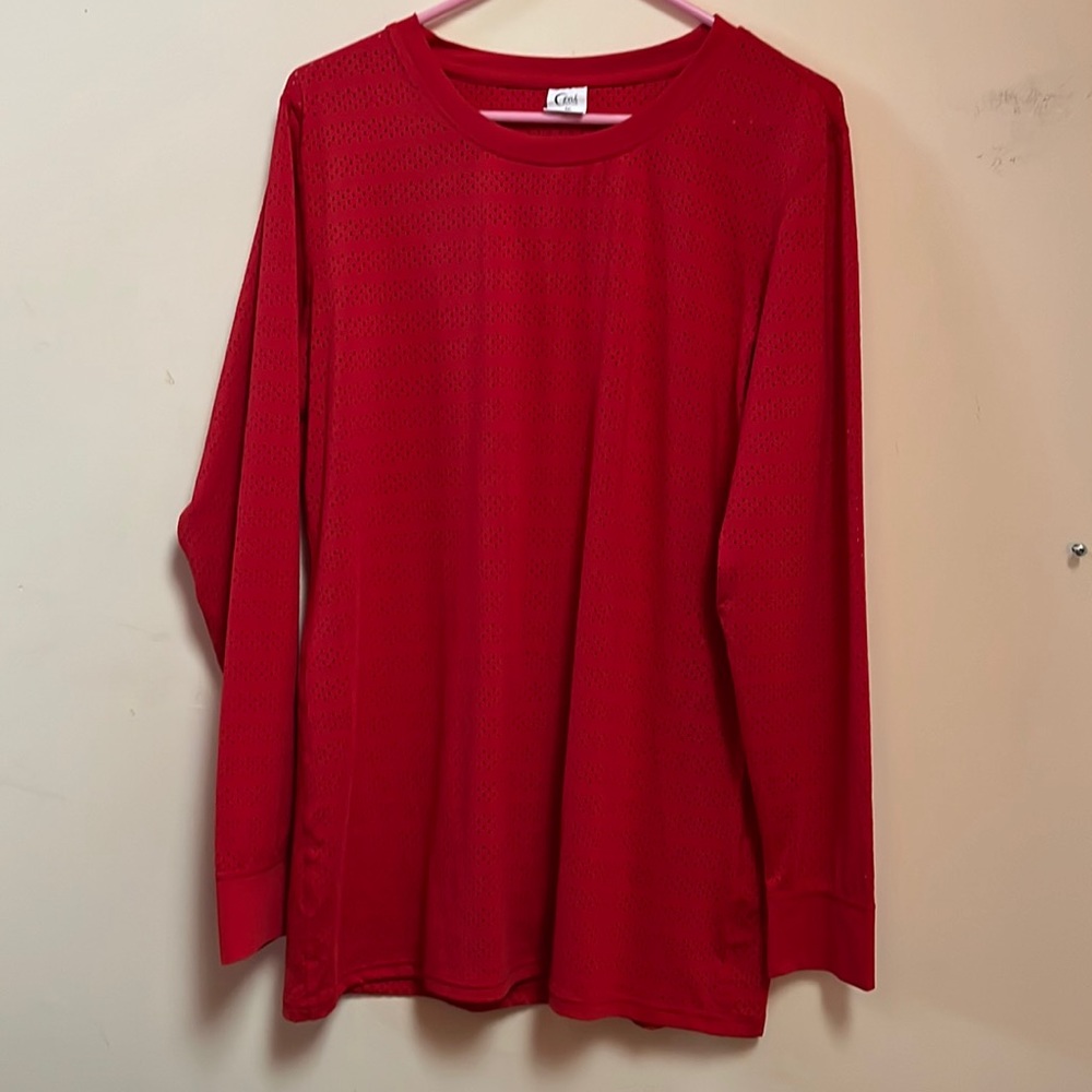 ZYIA Active shirt - red - XXL